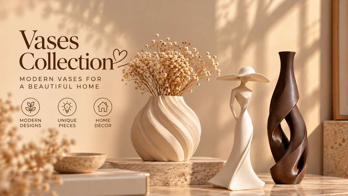 Vases & Sculptural Décor